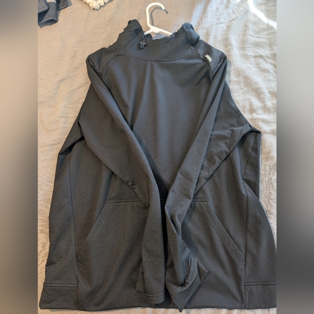 New Mens UNRL Crossover Black Hoodie
